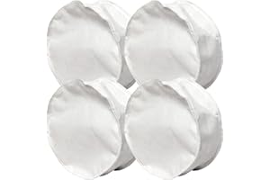 CYCLOVAC GS50/70/71/75 | TDSAC70N | Central Vacuum Compact Electrostatic Filter Bag with 3 Notches | Set of 4 Bags | 6.4 L (1