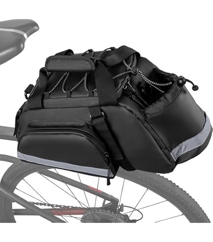 Coolrunner Panniers Rack Bag 27L Bike Pannier Bag Waterproof