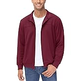 MAGCOMSEN Men's Track Jackets Lightweight Full-Zip Casual Coat Workout Running Athletic Active Jacket With Pockets