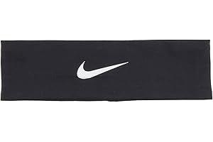 Nike Fury Headband, Black, 2.0(OSFM, Black/White)