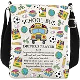 Bus Crossbody Bag Bus Driver Gifts Bus Driver Prayer Gifts Bus Driver Appreciation Gift Bus Sling Bag Crossbody Purse