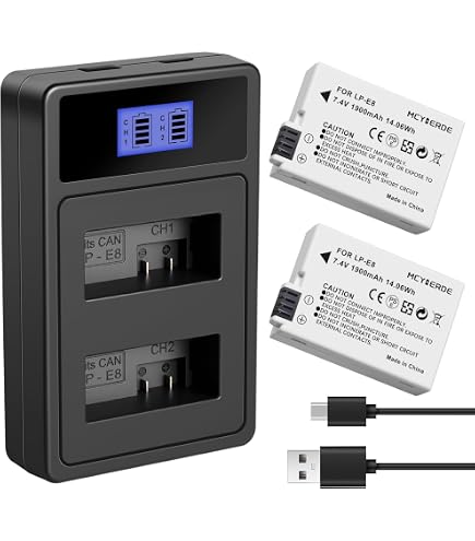 Amazon.com : Battery for Canon EOS Kiss Digital X2, EOS Kiss