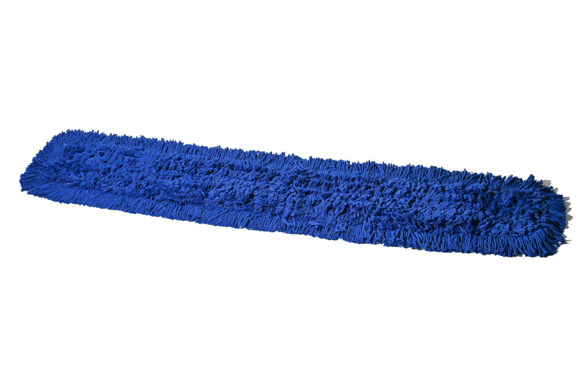 Photo 1 of Tidy Tools Commercial Dust Mop Replacement Head – 48 x 5 in. Cotton Nylon Reusable Mop Head – Industrial Dust Mop Refill for Floor Cleaning & Janitorial Supplies, Blue