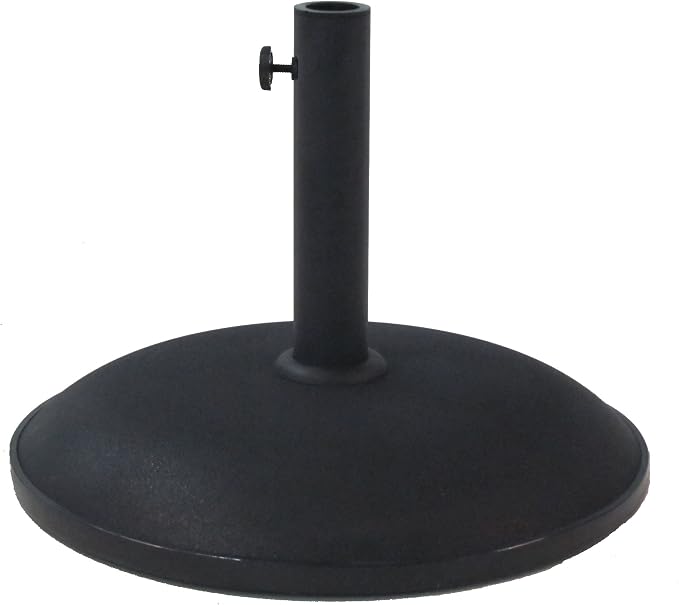 Amazon Com Paradise Cushions 55 Pound Umbrella Cement Base Black Patio Umbrella Bases Garden Outdoor