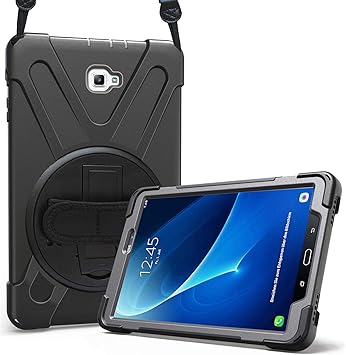 Procase Old Model Galaxy Tab A 10 1 Case 2016 Rugged Heavy Duty Shockproof Rotating Kickstand Protective Cover Case For Galaxy Tab A 10 1 Inch Sm T580 T585 T587 Tablet Black Amazon Ca Computers