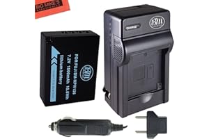 BM Premium NP-W126 Battery and Charger Kit for Fujifilm FinePix X-Pro1, X-Pro2, HS30EXR, HS33EXR, HS35EXR, HS50EXR, X-A1, X-A2, X-E1, X-E2, X-E2S, 1 X-M1, X-T1, X-T2, X-T10 Digital Camera