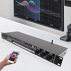 Metal Audio Processor Mixer 25W 110V Vocal Effects