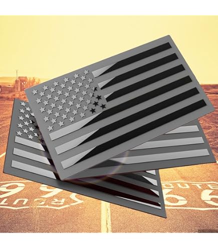Chroma American Flag Blue, Red, White Aluminum Decal 41707 | O'Reilly Auto Parts - Foto 9