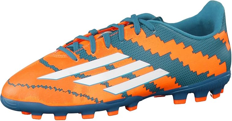 botas de messi naranjas