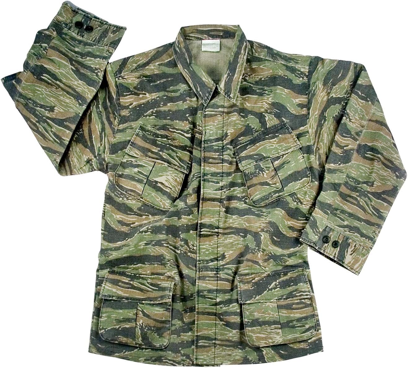 Rothco Vintage Vietnam Fatigue Shirt Rip-Stop: Clothing