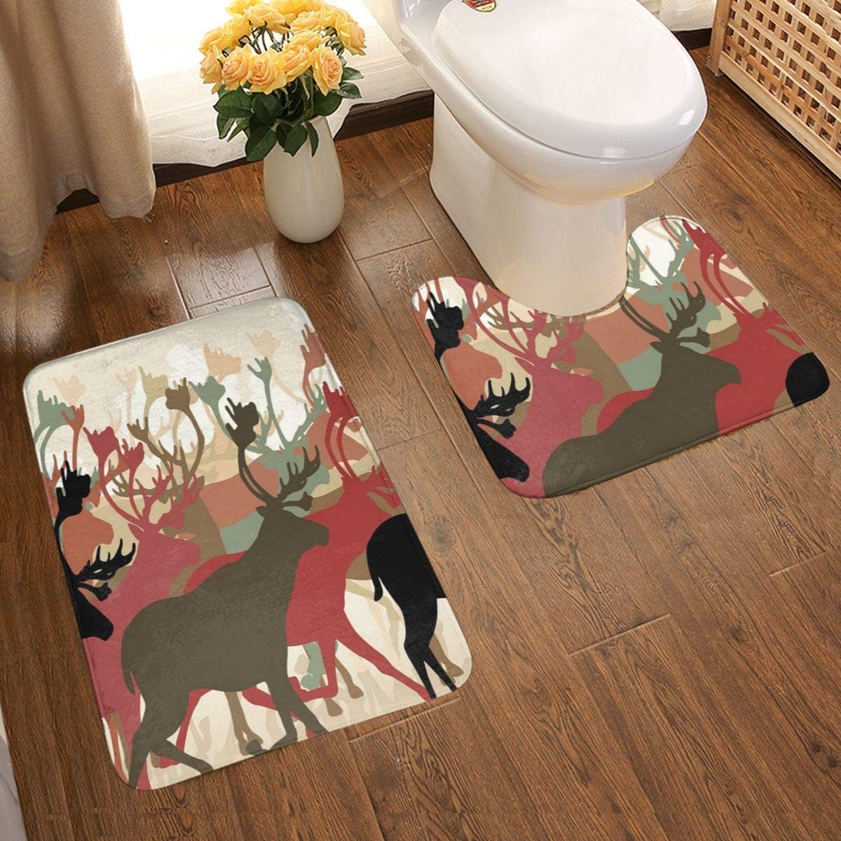 Amazoncom Vbcdgfg Bathroom Rugs Sets 2 Piece Antler Camo Reindeer Caribou Herd Wildlife Soft Anti Slip Bath Rug Mats Set U Shaped Toilet Mat Absorbent Bath Rugs 195 X 315 Inch Home Kitchen Amazoncom Vbcdgfg Bathroom Rugs Sets 2 Piece Antler Camo Reindeer Caribou Herd Wildlife Soft Anti Slip Bath Rug Mats Set U Shaped Toilet Mat Absorbent Bath Rugs 195 X 315 Inch Home Kitchen