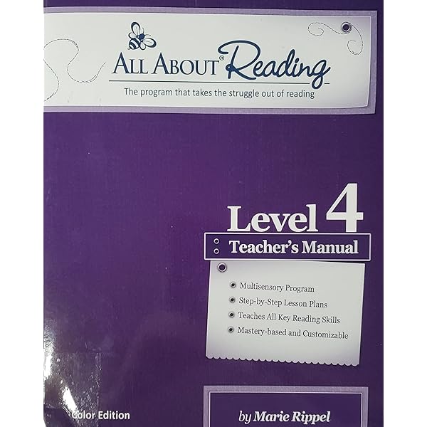 All about Reading Level 4 Teachers Manual: Marie Rippel