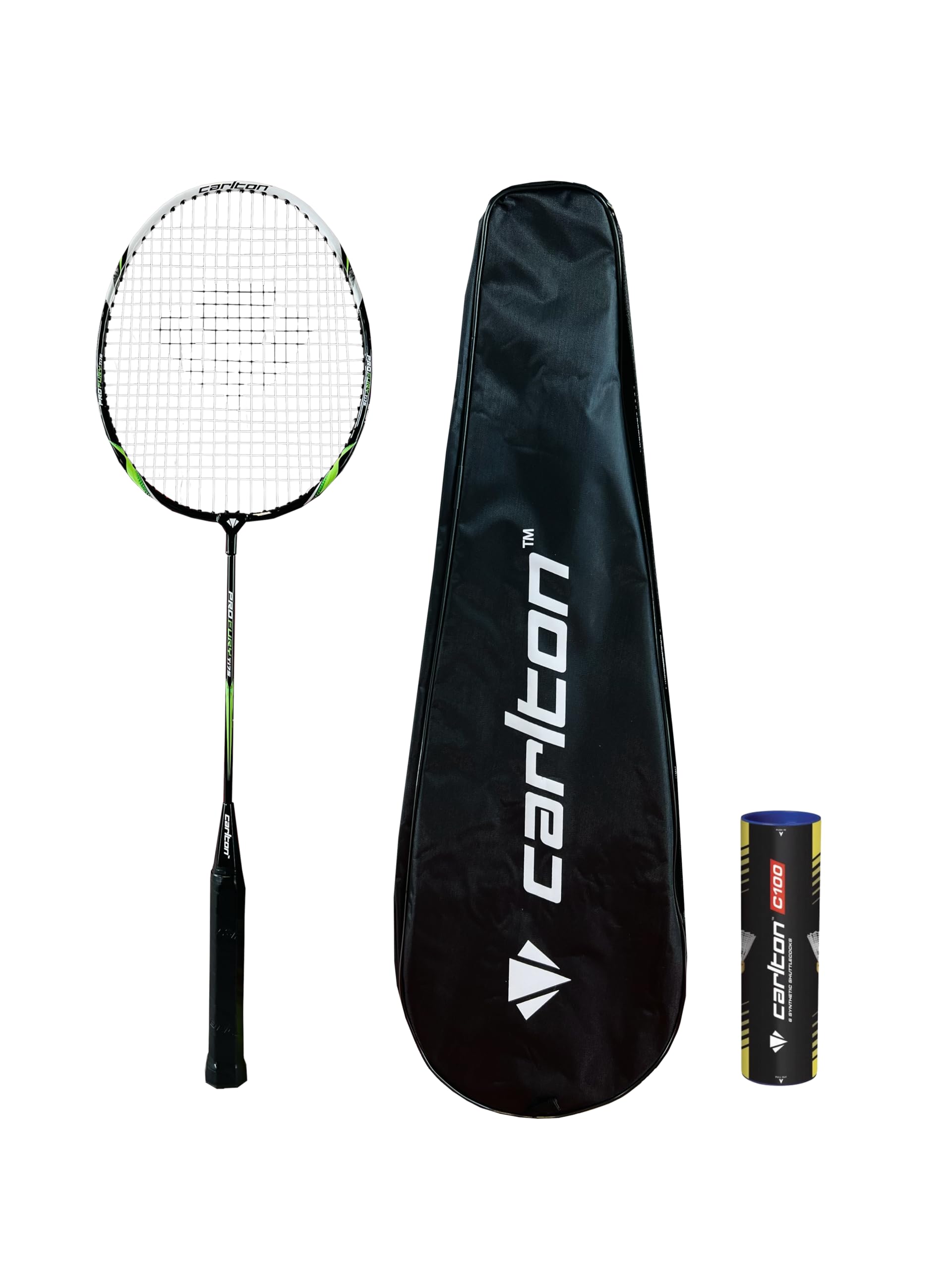 Carlton Pro Badminton Series + Cover and 6 Shuttles