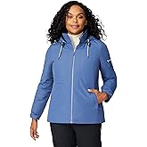 Free Country Women's 3 in 1 Ski Winter Jacket Water & Wind Resistant Warm Insulated Lined Hooded Coat for Hiking Ski-BOB