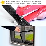 Fesoar Hook and Loop Tape 20 mm x 8 m Double Sided Adhesive Black view 5