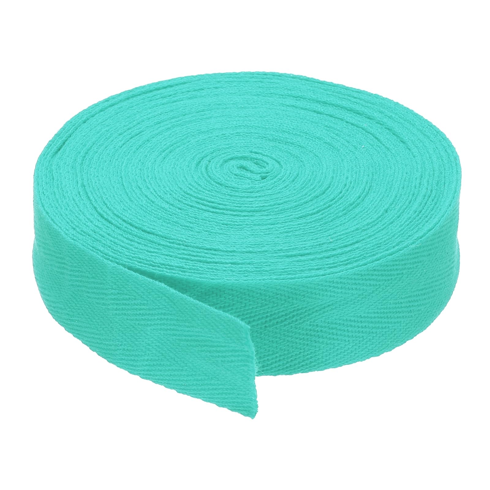 PATIKIL 1.2"/3cm Cotton Twill Tape 10 Yards Cotton Ribbon Bias Binding Tape Herringbone Webbing Trim for Sewing Gift Wrapping Craft DIY Sky Blue