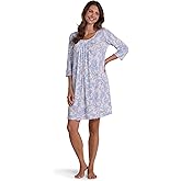 Miss Elaine Cottonessa Short Nightgown, Soft and Comfortable Fabric, Sleepwear and Loungewear