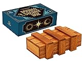 BSIRI Secret Puzzle Box- Brain Teaser Wooden Box