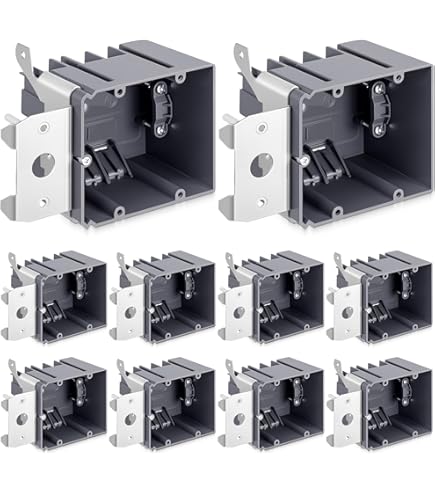 Adjustable Electrical Outlet Box Mud Ring UL Listed