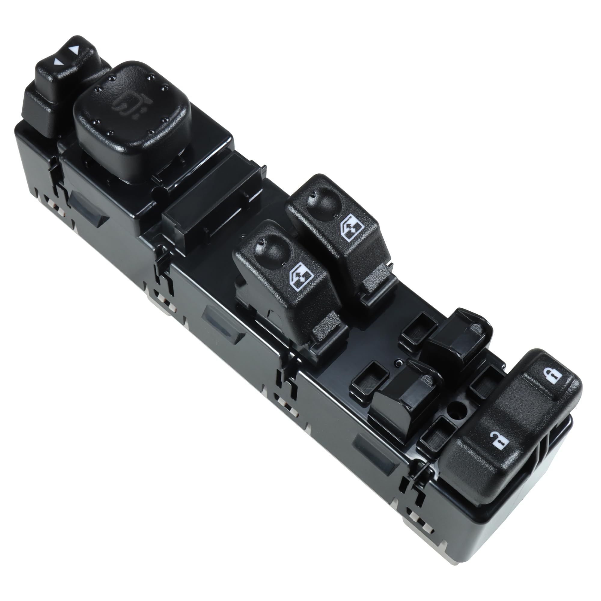Photo 1 of 15883322 Driver Side Master Power Window Switch, Door Lock Switch, w/Power Folding Mirror Switch Module Compatible with Chevy Silverado/GMC Sierra 2003-2007, Replaces# DWS-248, 920-024, 10398567.