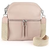 befen Genuine Leather Small Crossbody Purses for Women Travel Cross Body Bags Lightweight with Adjustable Shoulder Strap
