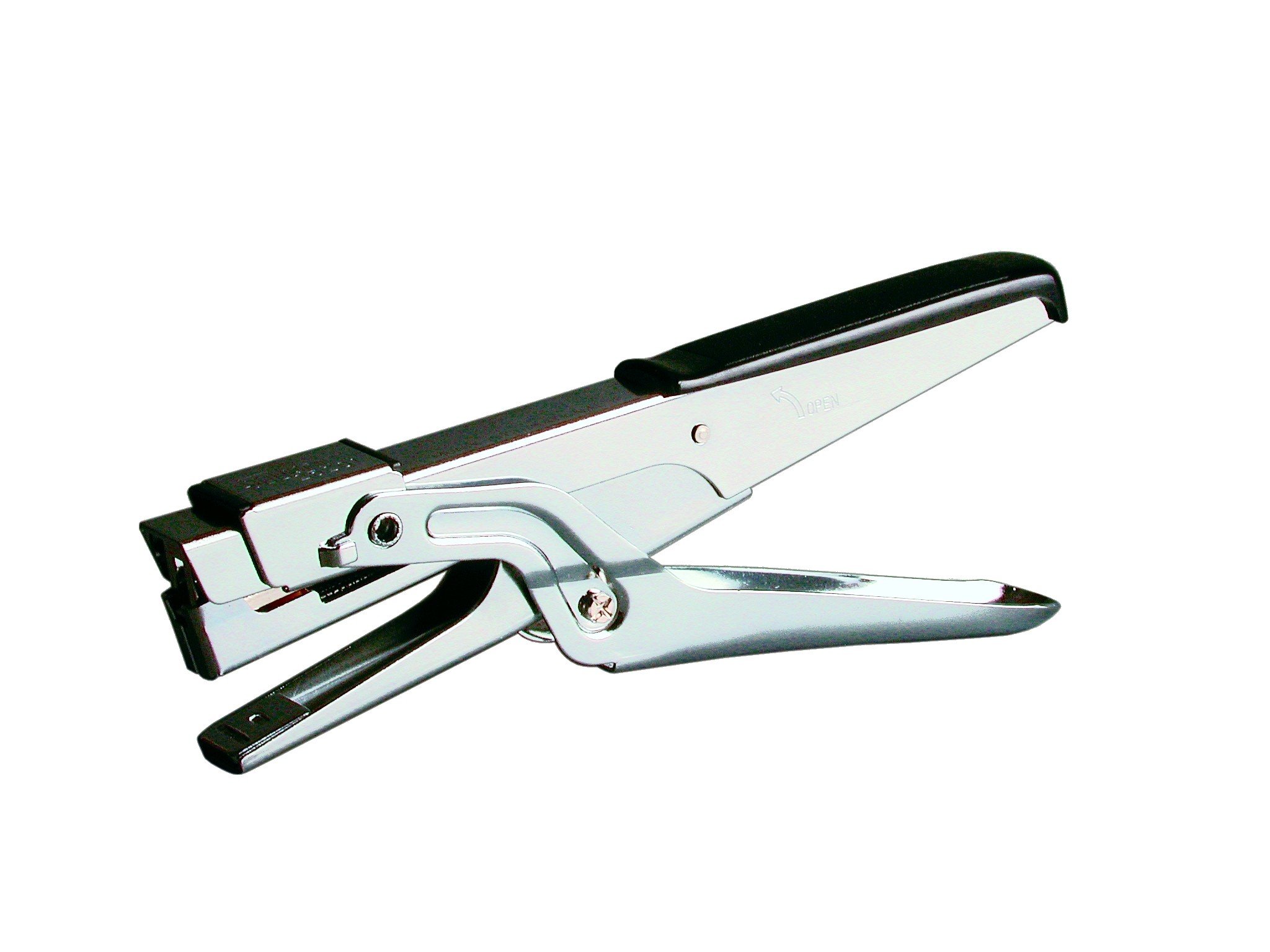 Kores Stapler Metal 20-Sheet Capacity for No. 10 Staples, Silver/Black