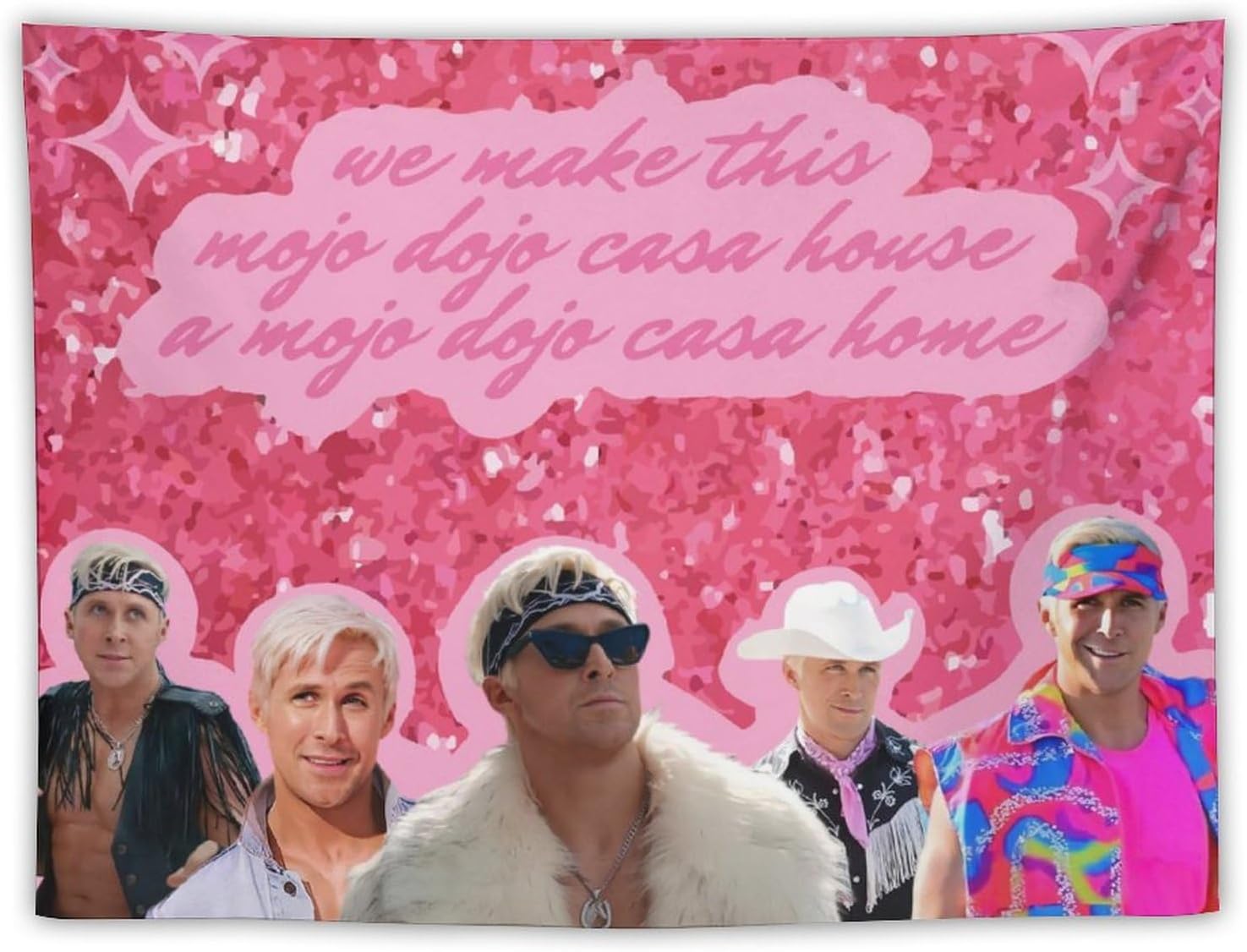 Tapestries - BionZax Welcome to My Mojo Dojo Casa House Wall Tapestry for Bedroom, College Dorm Or Living Room 30