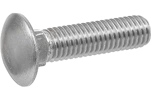 The Hillman Group 832669 1/2 x 6-Inch Stainless Steel Carriage Bolt, 10-Pack