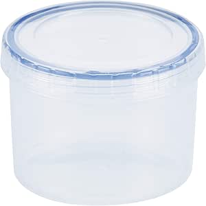 LocknLock Easy Essentials Twist Frischhaltedosen-Set – 12-teilig, BPA-frei, Spülmaschinengeeignet, Transparent