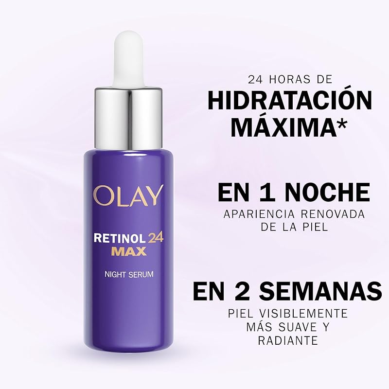 Retinol 24 MAX Sérum Facial de Noche Antiarrugas, 40ml