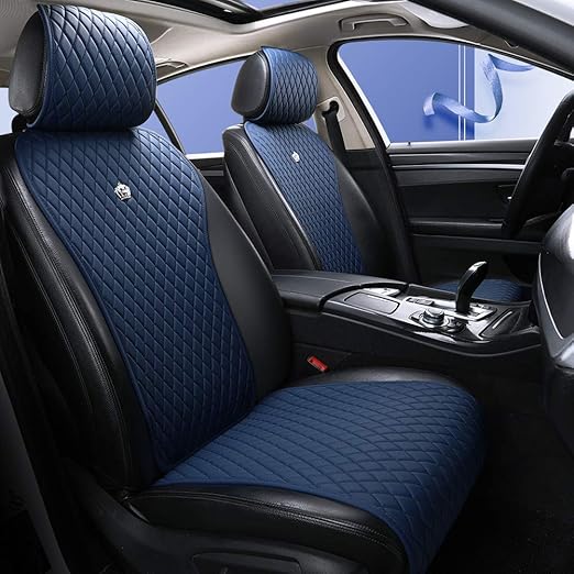 Blue Seat Covers Auto Seat Cushion Covers Leather Universal Seat Covers 2/3 Covered 11PCS Fit Blue Seat Covers Auto Seat Cushion Covers Leather Universal Seat Covers 2/3 Covered 11PCS Fit