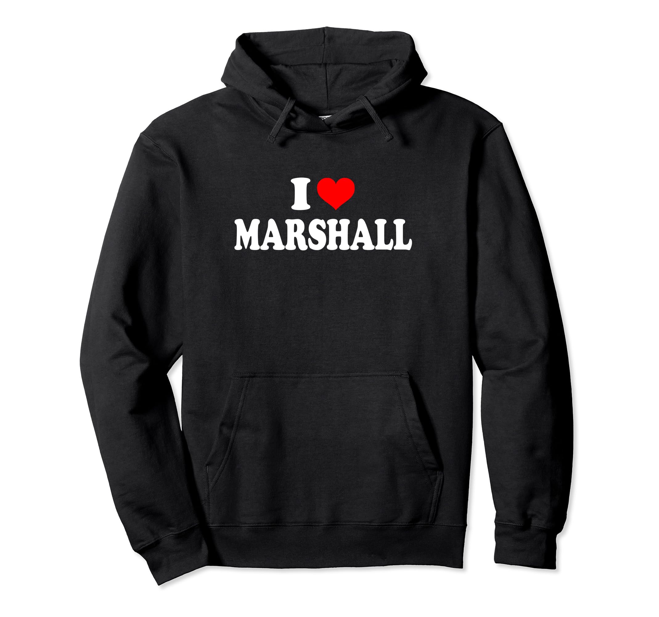 Marshall - I Heart Marshall - I Love Marshall Pullover Hoodie