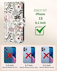 Buleens for iPhone 13 Wallet Case for Women - with