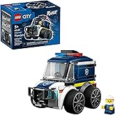 LEGO City Rides – Police Truck Building Toy for Kids - Pretend Play Set for Boys & Girls, Ages 5+ - with Police Officer Junio