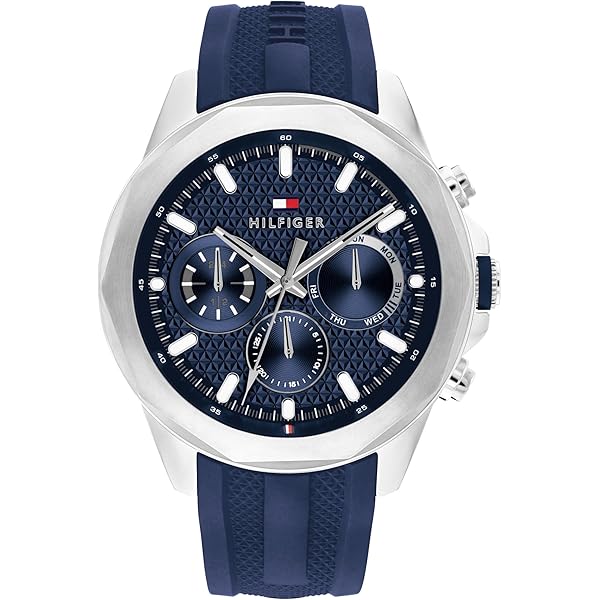Amazon.com: Tommy Hilfiger Men's Quartz Chronograph Watch - Bold