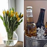 SZCXDKJ 200Pcs Clear Fake Crushed Ice Stones Acrylic Vase Fillers view 5