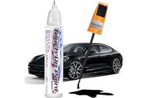 VIGORDER Touch Up Paint for Cars, Car Paint Scratch Repair, Quick & Easy Solution to Erase Scratches, 0.4 fl oz (Black)