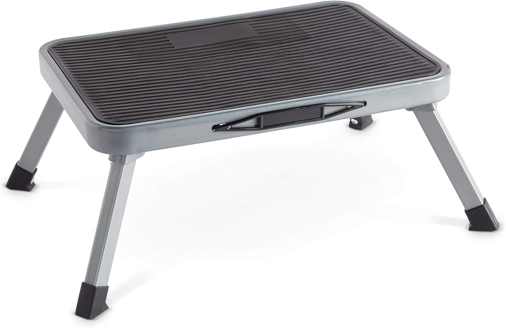 VonHaus Folding Step Stool Anti Slip Heavy Duty Portable 150kg