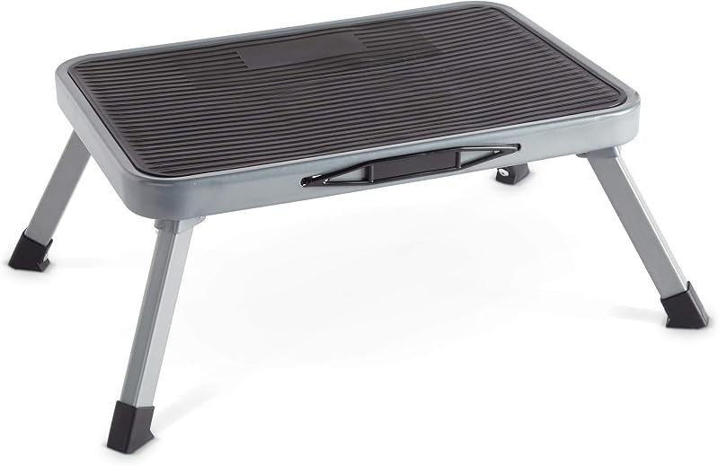 VonHaus Folding Step Stool Anti Slip Heavy Duty Portable 150kg