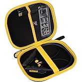 Aproca Case Compatible with DEWALT Heavy Duty Magnetic 2-in-1 Neckband Bluetooth Headphones, Portable Storage Bag for Accessories (Case Only)