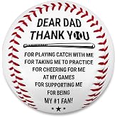 Baseball Dad Gifts from Daughter Son, Baseball for Dad Birthday Christmas | Dad Birthday Gifts for from Daughter, Baseball for Dad Who Wants Nothing, New Dad Gifts for Men Daddy Papa Stocking Stuffers