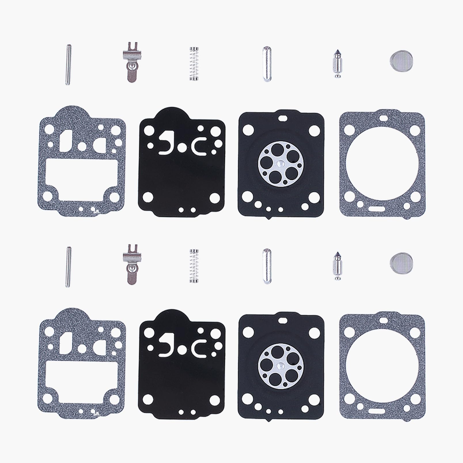 Haishine 2Pcs/lot Carburetor Diaphragm Rebuild Repair Kit Fit for Husqvarna 435 435E 235 236 240 Jonsered CS2234 CS2238 Chainsaw Zama RB-149