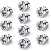 Camera 1/4"-20 to 3/8"-16 Reducer Bushing Convert Screw Adapter for Monopod, Tripod, Ballhead, Stand and Video Light DSLR SLR (10 Pack)