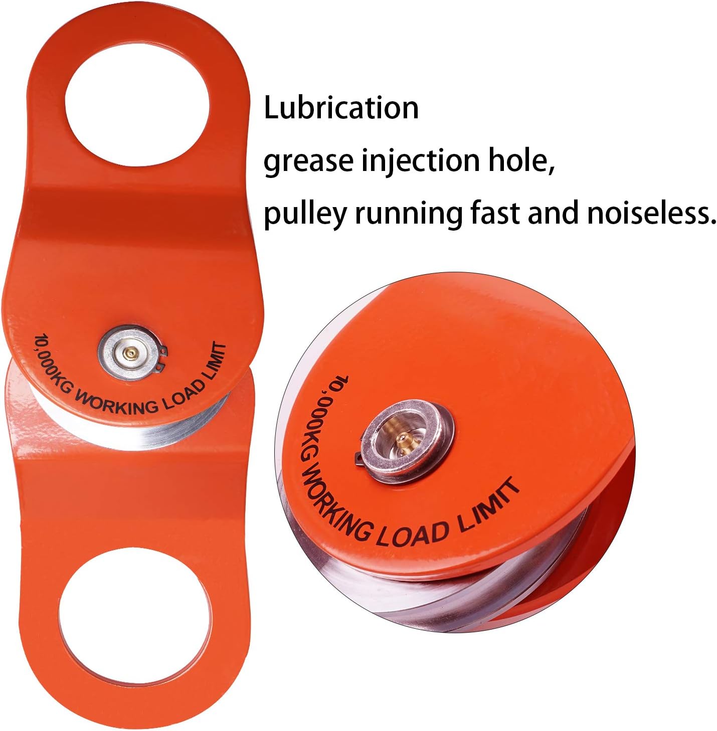 leofit 10T Recovery Winch Snatch Block 22000LB Capacity