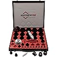 Mayhew Tools 66016 Hollow Punch, 36-Piece Set, Black