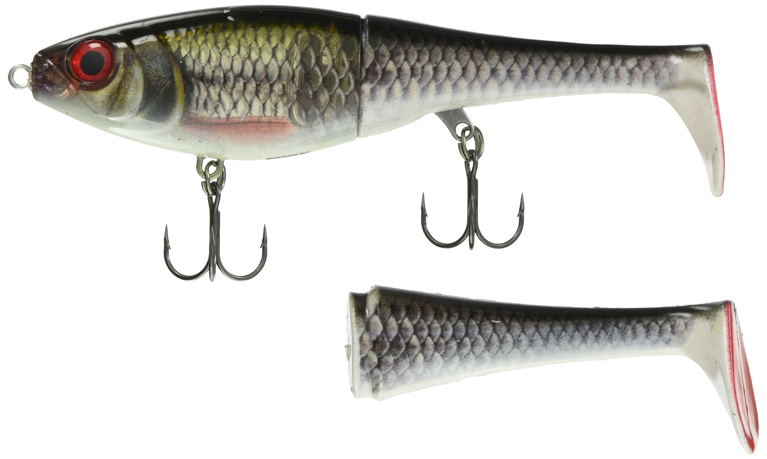 Rapala X-Rap Peto Lure with Two No. 2/0 Hooks, 0.5-1 m Swimming Depth, 20 cm Size, 5W-50UV