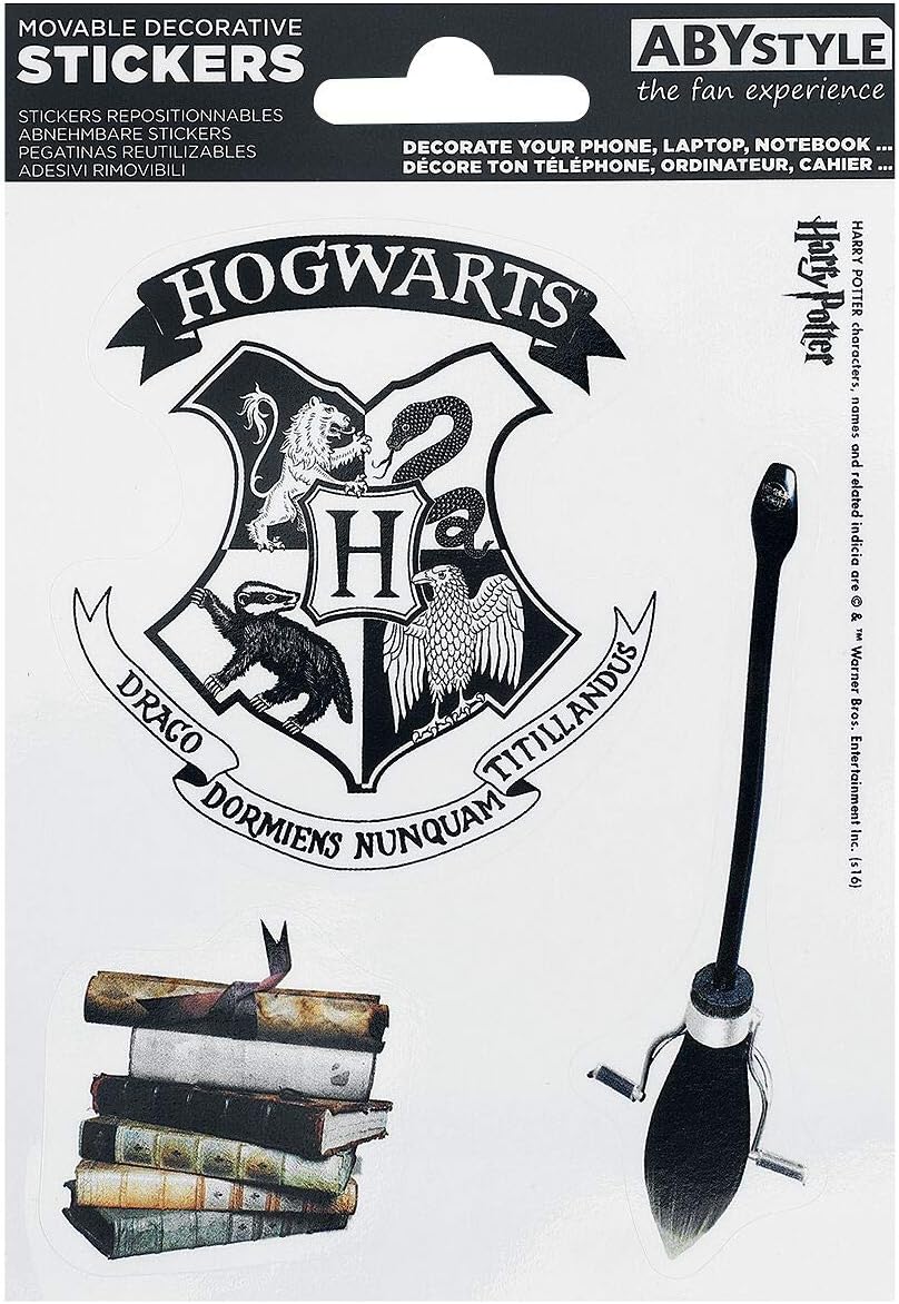 ABYstyle Harry Potter Stickers, Mehrfarbig