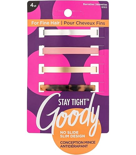 Amazon.com : Goody Slideproof Autoclasp Carved Hair  display picture 2