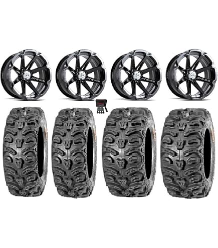 Rocktrix Rt104 14in Atv Wheel Rim 14x7 Wanda 30x10 14