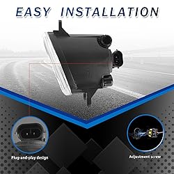 Shocklight 2Pcs Fog Lights Compatible With 2010